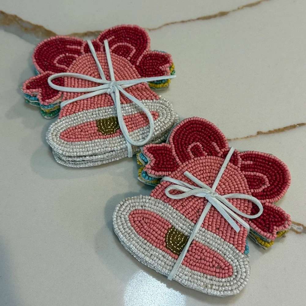 Beaded Bell Coasters 4 - Picture 7 of 8
